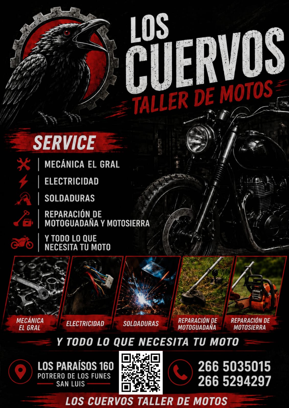 "Los Cuervos" Taller de Motos
